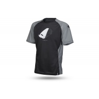 E-bike Contact jersey short sleeves black and grey - Jersey - MG04509-K - UFO Plast