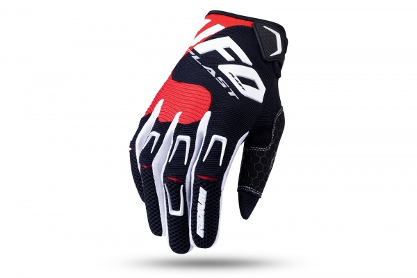 E-bike Iridium gloves black and red - Gloves - GU04478-BK - UFO Plast