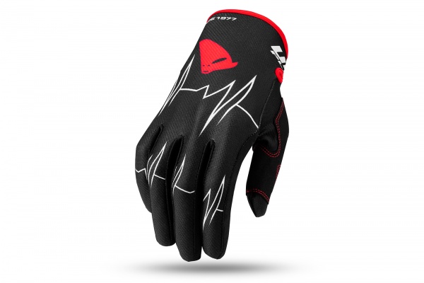 Motocross Skill Adrenaline gloves black and red - Gloves - GU04498-K - UFO Plast