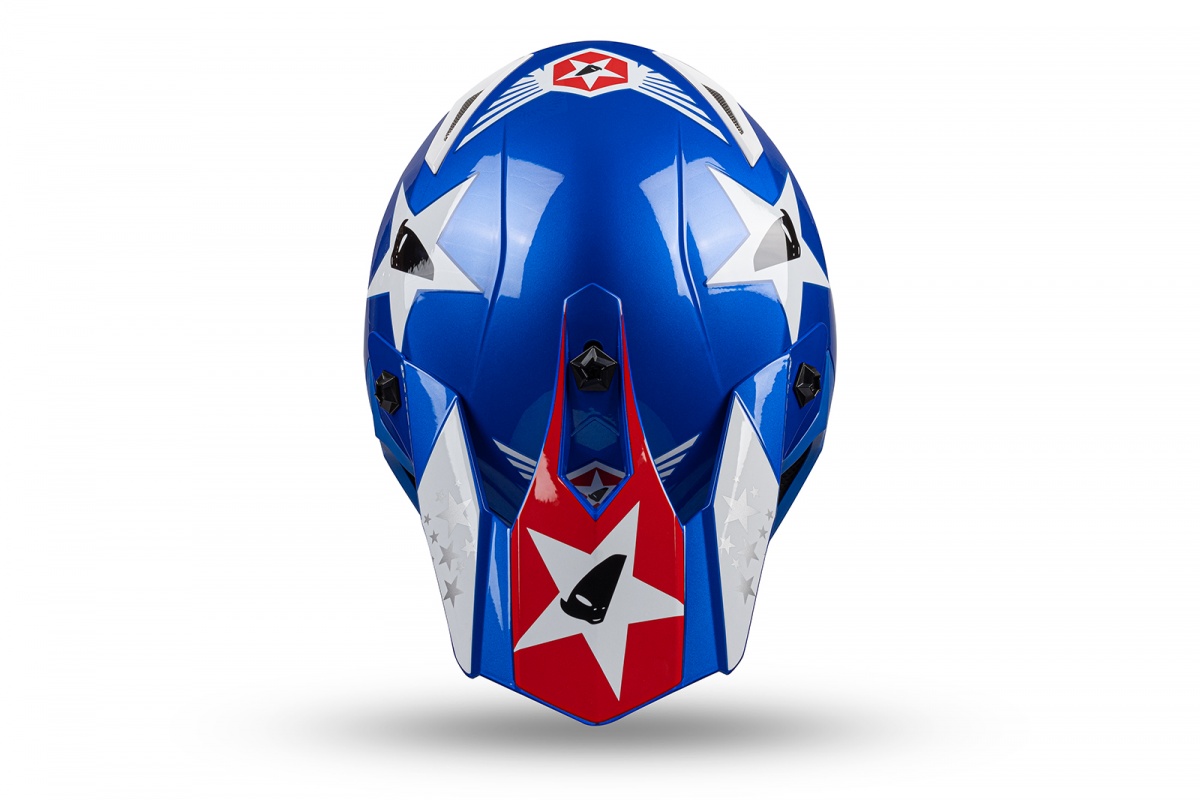 E-bike helmet Captain for kids blue and white - Helmets - HE159 - UFO Plast