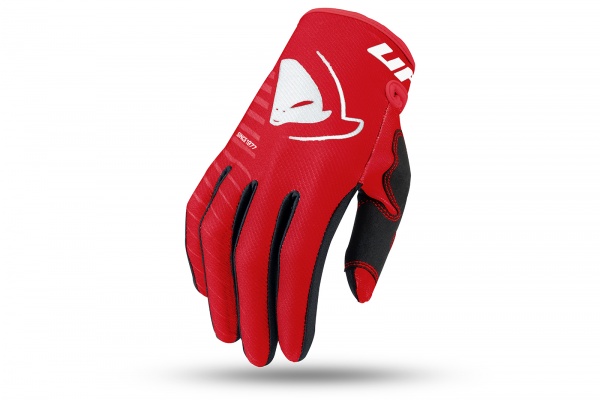 Motocross Skill Kimura gloves for kids red and white - Gloves - GU04501-B - UFO Plast