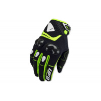 Reason gloves black and neon yellow with carbon knuckle protection - Gloves - GU04420-K - Ufo Plast