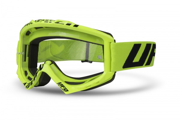 Motocross Bullet goggle neon yellow - Glasses - OC02252-DFLU - UFO Plast