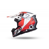 Motocross Intrepid helmet red and white - NEW PRODUCTS - HE154 - UFO Plast