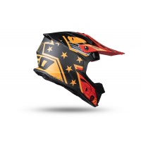 Motocross Intrepid helmet black, red and orange - NEW PRODUCTS - HE152 - UFO Plast