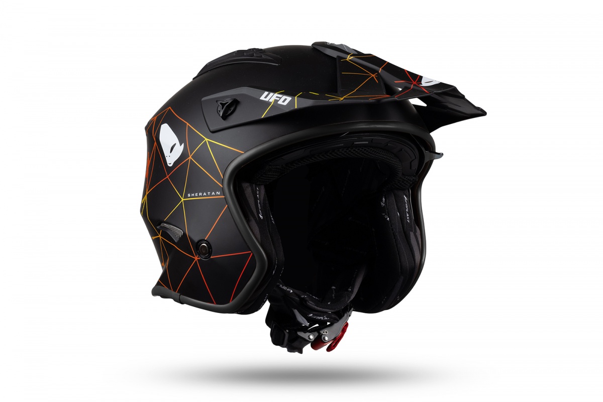 Jet helmet Sheratan black - NEW PRODUCTS - HE149 - UFO Plast