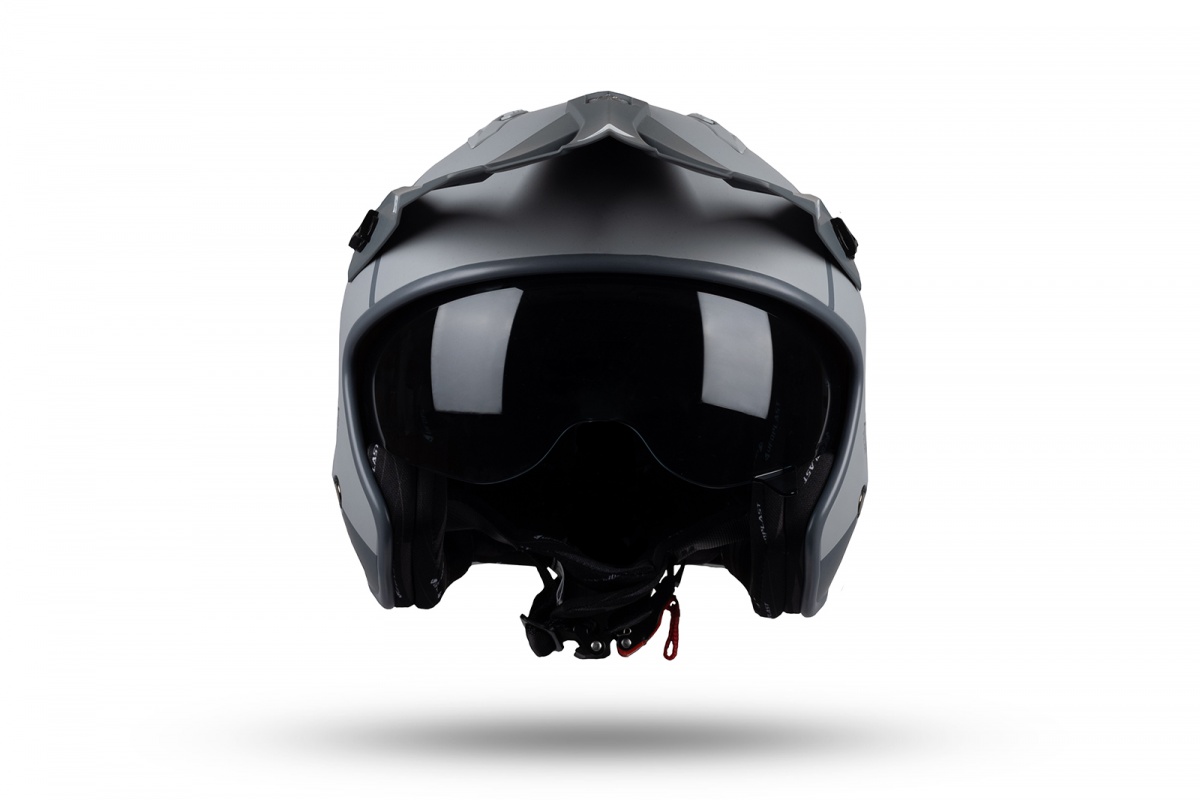 Jet helmet Sheratan gray - NEW PRODUCTS - HE148 - UFO Plast