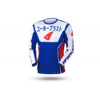 Motocross Takeda jersey white, blue and red - NEW PRODUCTS - MG04502-CB - UFO Plast