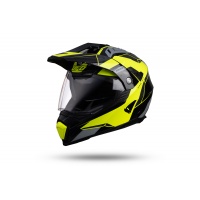 Motocross enduro helmet Aries black and neon yellow - NEW PRODUCTS - HE162 - UFO Plast