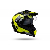 Motocross enduro helmet Aries black and neon yellow - NEW PRODUCTS - HE162 - UFO Plast
