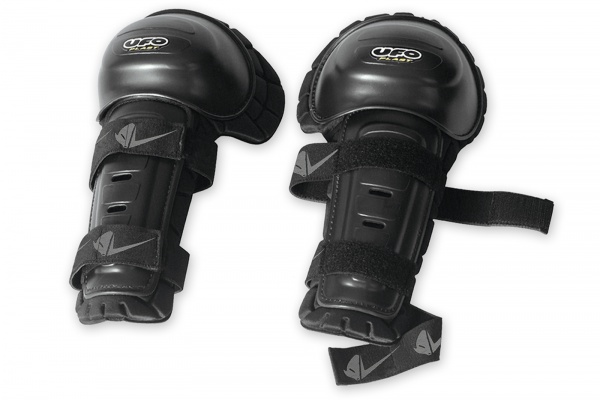 Motocross knee shin guard Thermoformed black - Kneepads - GI02040-K - UFO Plast