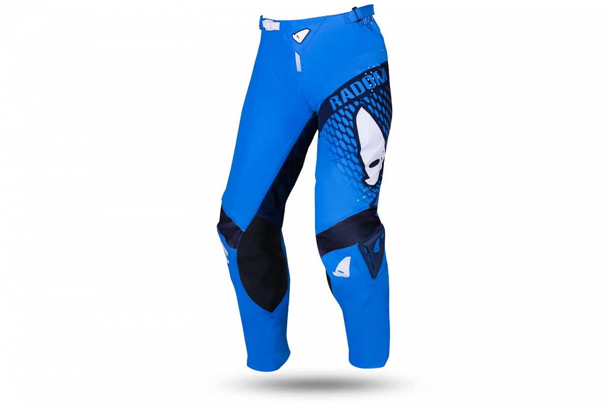 Pantaloni motocross Slim Radom blu - UFO Plast
