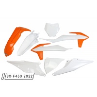 Kit Plastiche OEM Color 19 per Ktm SX 250/XC 250 - SX 125/XC 125 - SX 150 - SX-F 350/XCF 350 - SX-F 450/XCF 450 - SX-F 250/X....