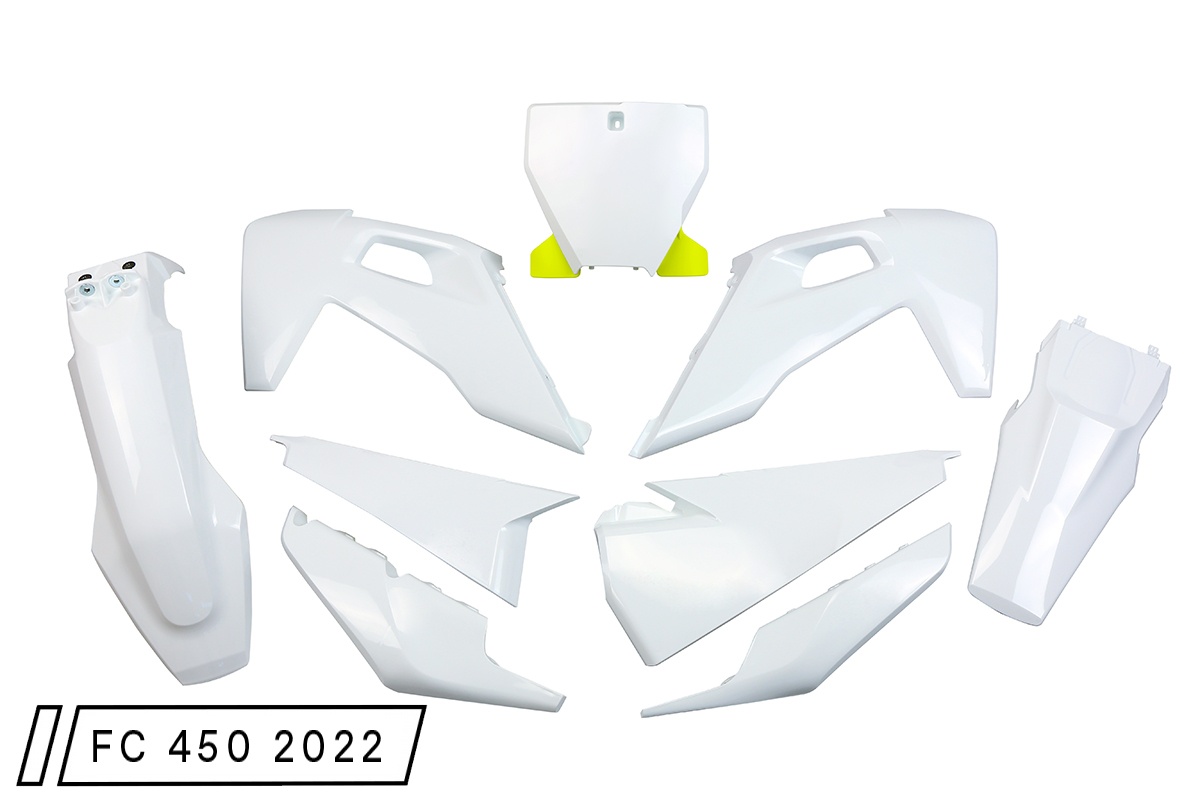 Plastic kit Husqvarna - oem 19 - REPLICA PLASTICS - HUKIT622-999 - UFO Plast