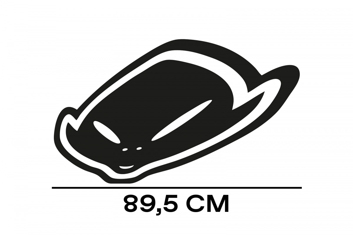Ufo alien logo decal 50 cm - GARAGE ACCESSORIES - AD01924 - UFO Plast