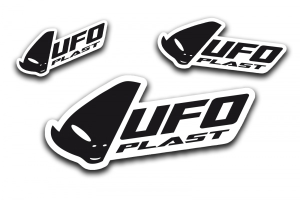 Adesivo logo Ufo plast 60 cm - ACCESSORI GARAGE - AD01922 - UFO Plast