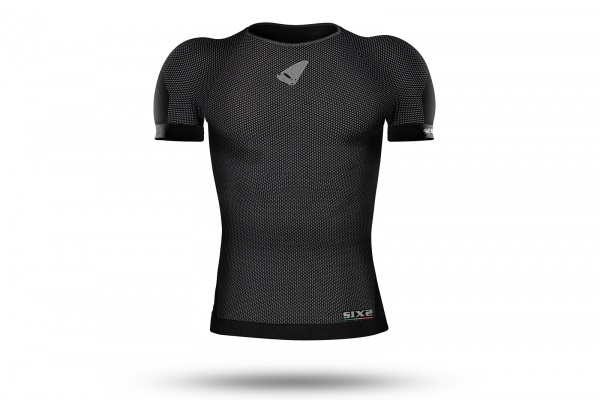 E-bike undershirt Atrax with short sleeves with back protection - Jersey - PS02449-K - UFO Plast