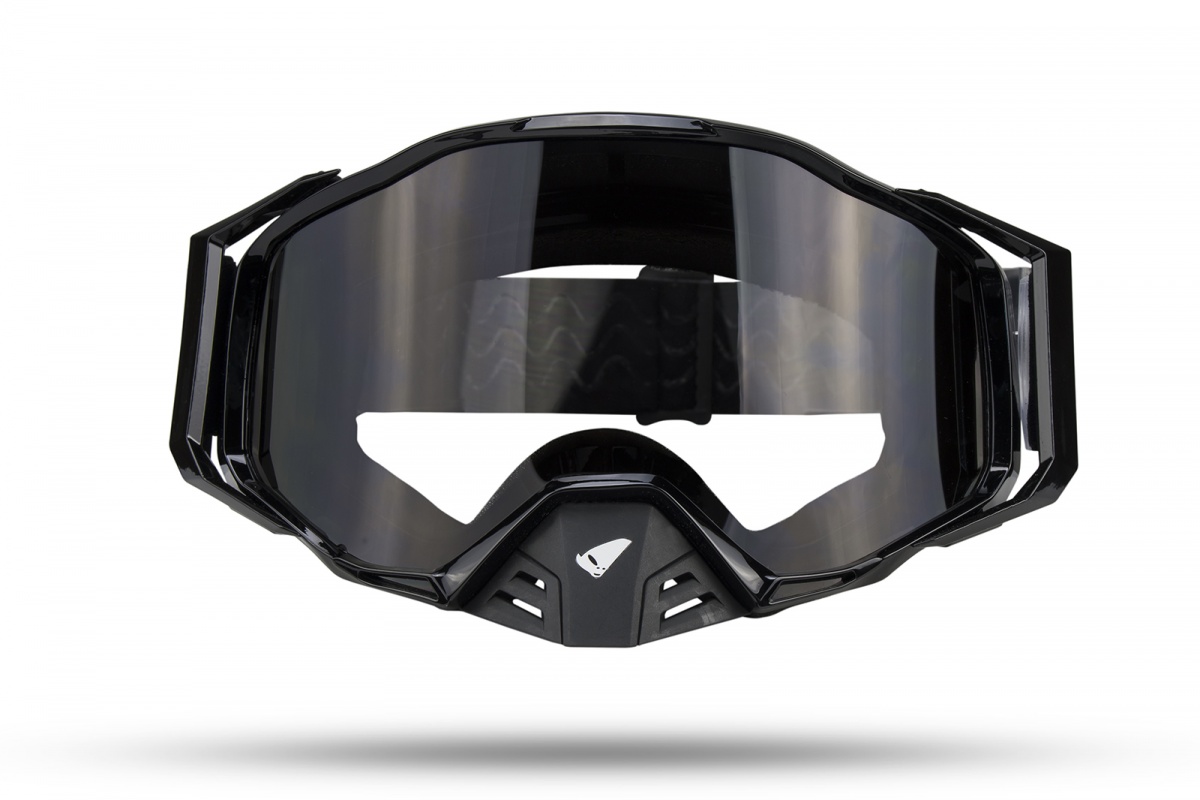 Occhiali motocross Epsilon nero - UFO Plast