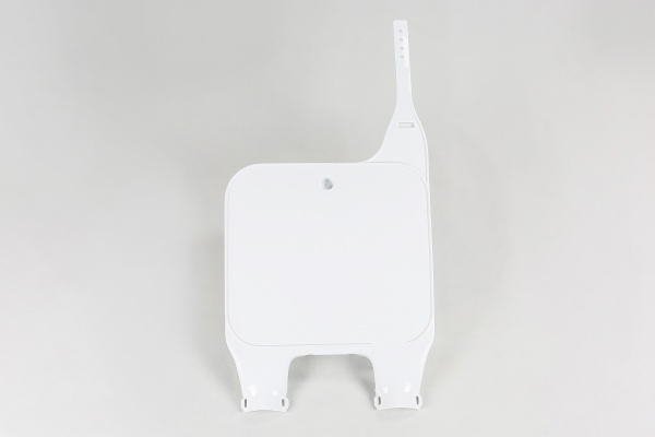 Front number plate / Upside down - white 041 - Honda - REPLICA PLASTICS - HO02683-041 - UFO Plast