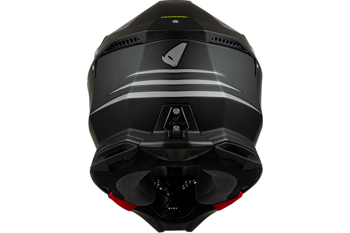 Motocross helmet Diamond black - HIGHLIGHT - He053 - UFO Plast