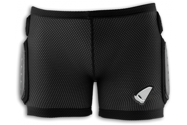 Motocross padded Shorts for kids black and gray - Pants - PI04158-EB - UFO Plast