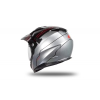 Motocross Enduro helmet Aries black and grey glossy - Helmets - HE178 - UFO Plast