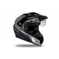 Motocross Enduro helmet Aries black and grey matt - Helmets - HE180 - UFO Plast