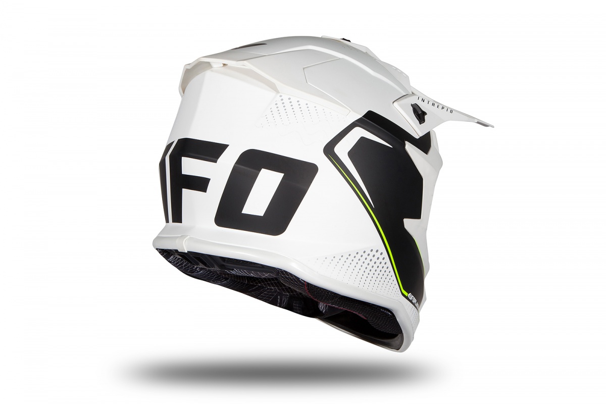 Motocross helmet Intrepid white matt - Helmets - HE174 - UFO Plast