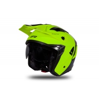 Jet helmet Sheratan neon yellow and black glossy - Helmets - HE183 - UFO Plast