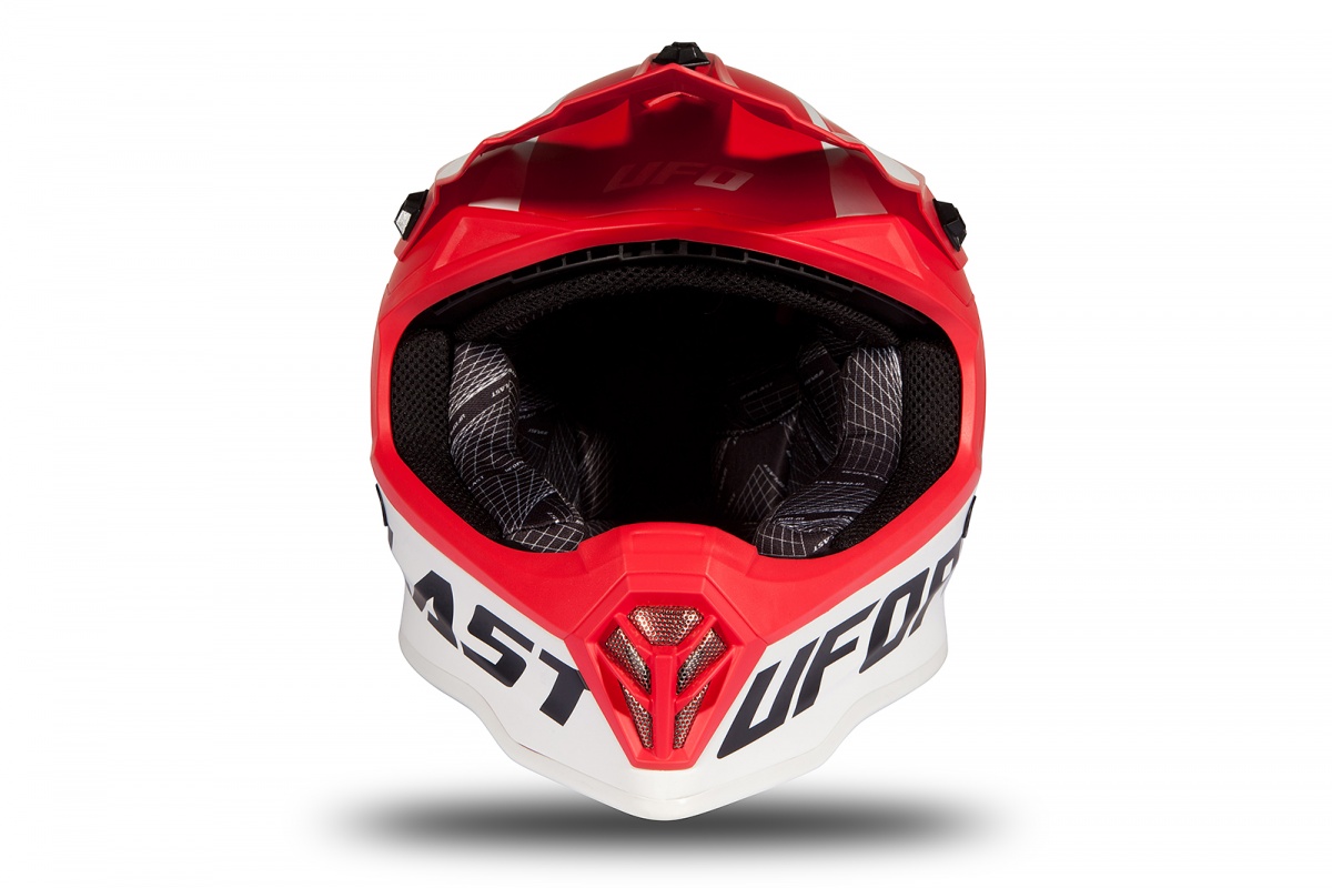 Casco motocross da bambino rosso opaco - Caschi - HE191 - UFO Plast