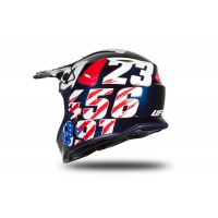 Motocross helmet for kids Numbers blue glossy - Helmets - HE193 - UFO Plast