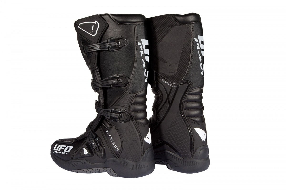 Motocross Elektron boots black - Boots - BO010-K - UFO Plast
