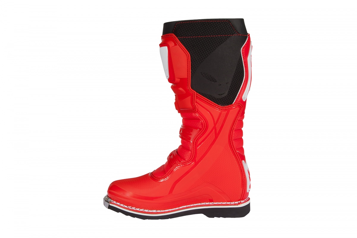 Stivali Motocross Enduro Ufo Obsidian Rosso Blu