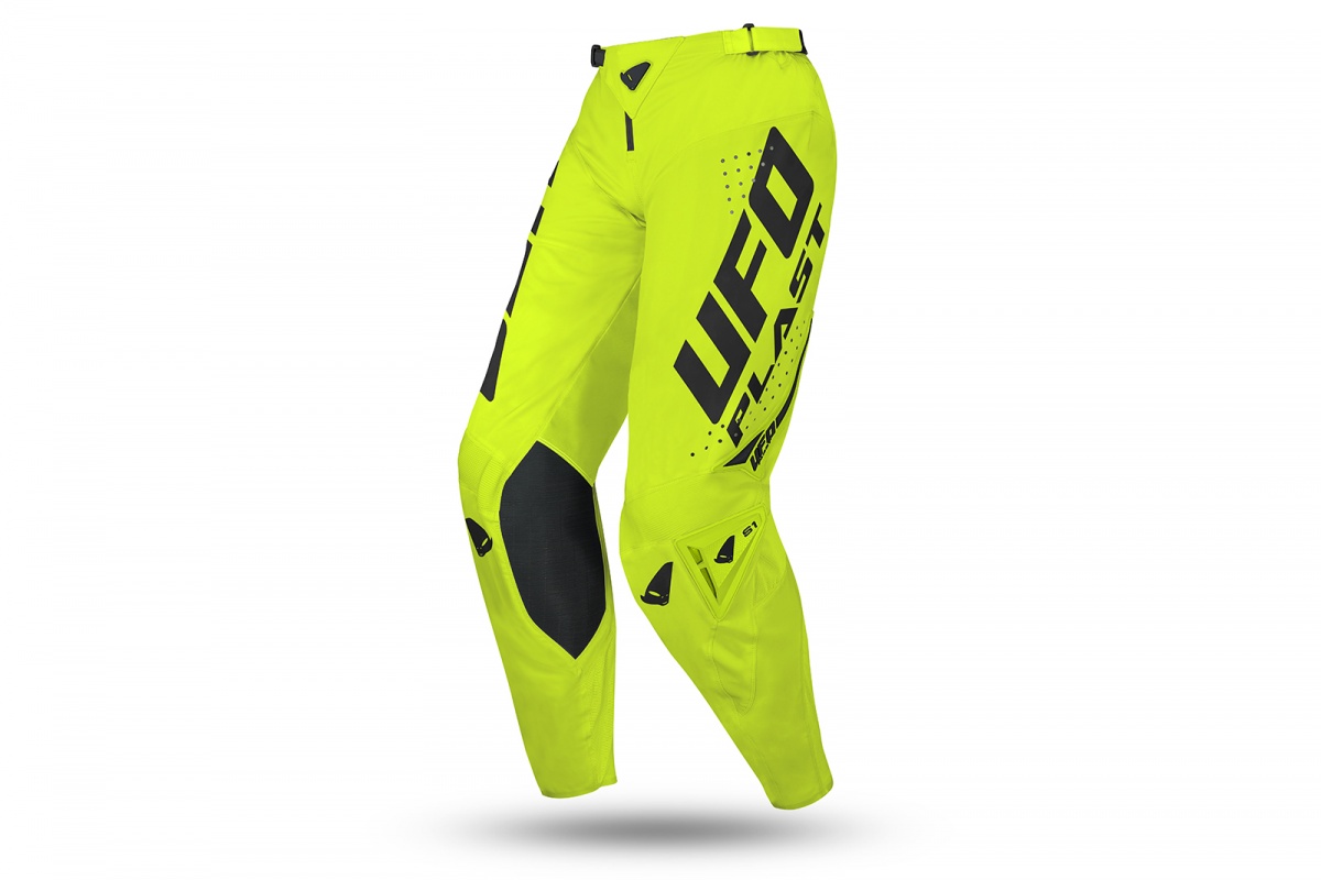 Pantaloni motocross Radial giallo fluo - Ufo Plast