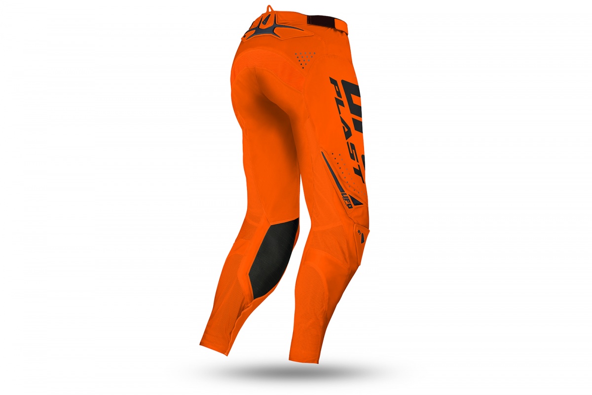 Pantaloni motocross Radial arancio fluo - Home - PI04528-FFLU - UFO Plast