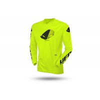 Motocross Radial jersey for kids neon yellow - Home - MG04531-DFLU - UFO Plast