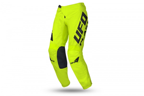 Pantalone Motocross Radial da bambino giallo fluo - Pantaloni - PI04532-DFLU - UFO Plast
