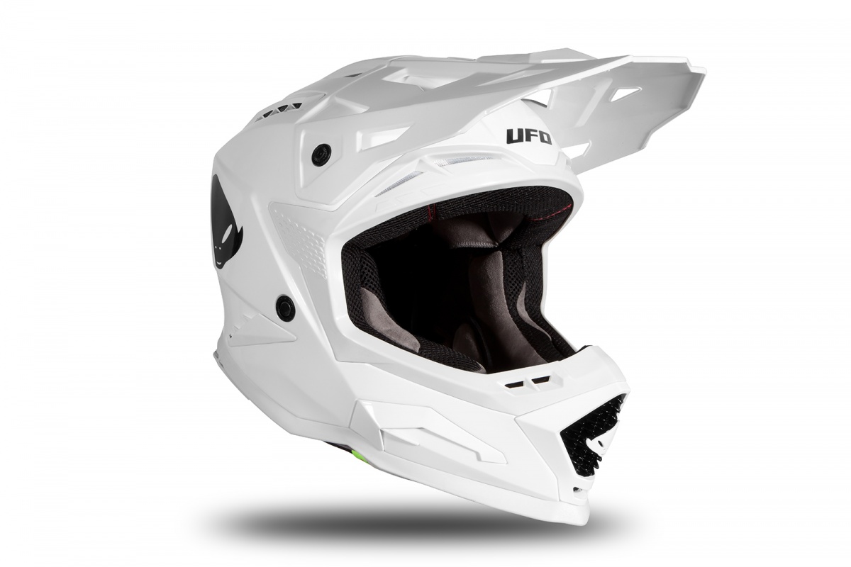 Motocross helmet Echus white glossy - NEW PRODUCTS - HE166 - UFO Plast