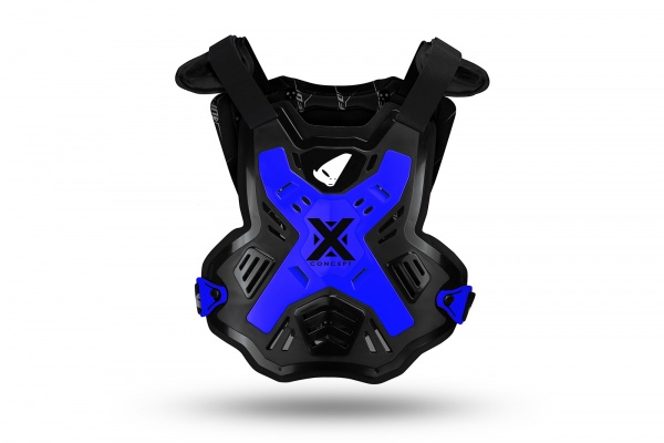 Pettorina Motocross X-Concept senza spalline blu - PROTEZIONI - BP03001-KC - UFO Plast