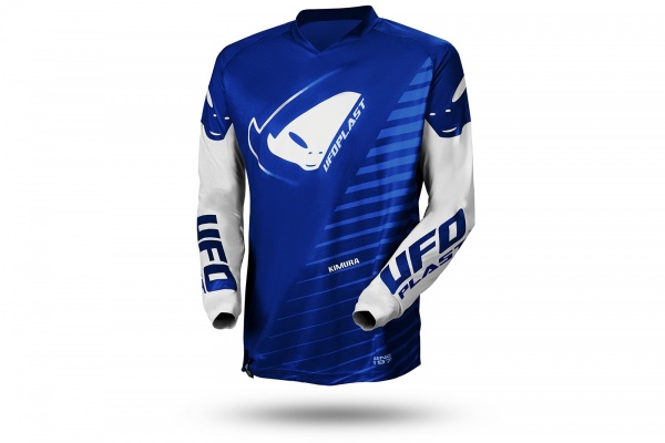 MOTOCROSS KIMURA JERSEY FOR KIDS BLUE AND WHITE - NEW PRODUCTS - MG04494-C - UFO Plast