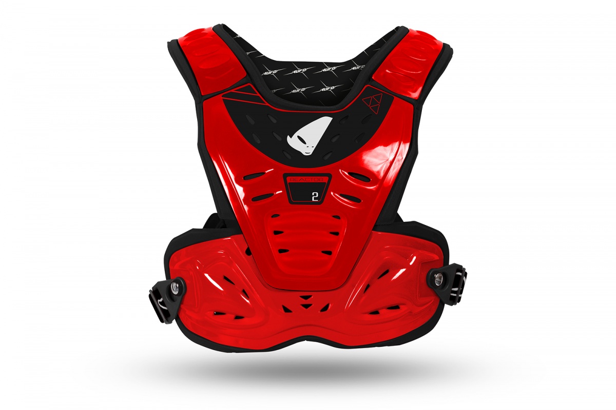 Motocross Reactor Chest Protector for kids red - Chest protectors - BP03050-B - UFO Plast