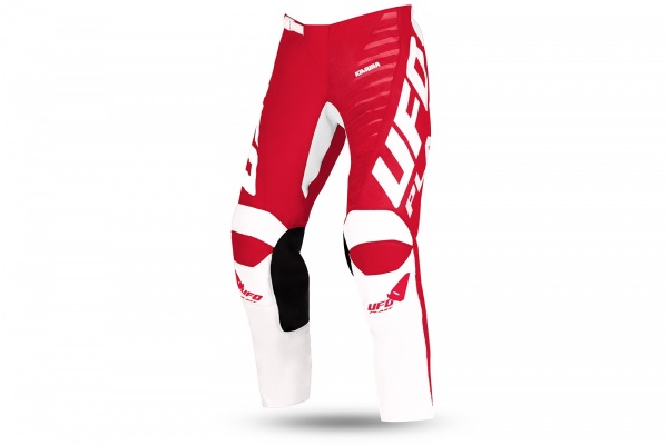 MOTOCROSS KIMURA PANTS FOR KIDS WHITE AND RED - NEW PRODUCTS - PI04495-B - UFO Plast