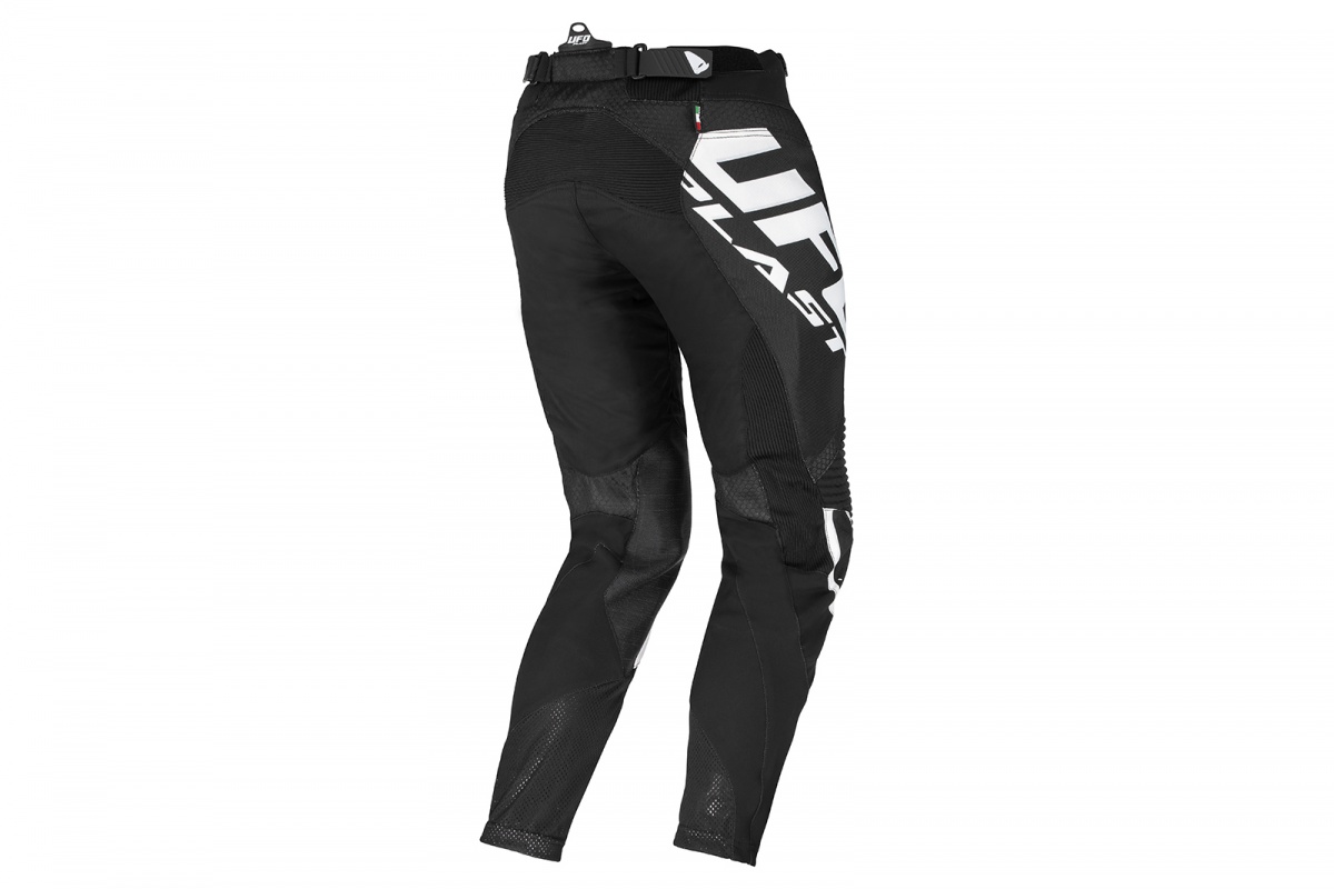 Motocross Tainite pants white and black - Pants - PI04540-WK - UFO Plast