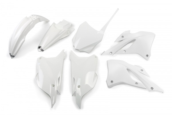 Kit plastiche Kawasaki - bianco - PLASTICHE REPLICA - KAKIT229-047 - UFO Plast