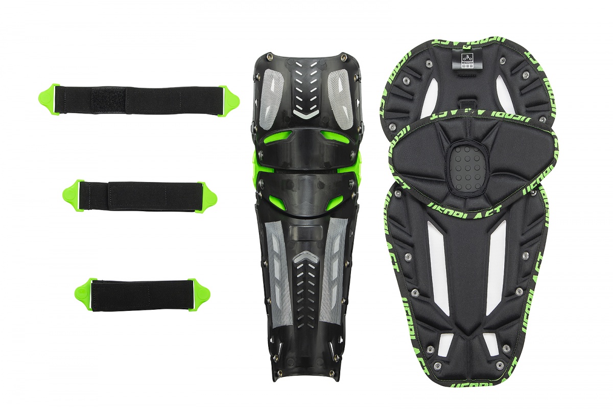 Motocross Crypton knee shin guard - Ufo Plast