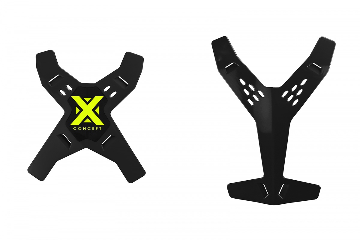 X ed Y nero ricambio per X-Concept - PROTEZIONI - BP03503-K - UFO Plast