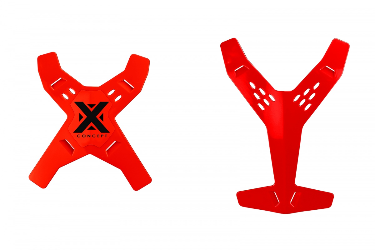 X ed Y rosso ricambio per X-Concept - PROTEZIONI - BP03503-B - UFO Plast