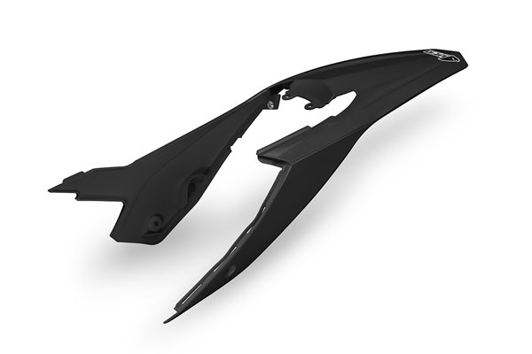 Parafango posteriore con fiancatine nero - PLASTICHE REPLICA - BE02001-001 - UFO Plast