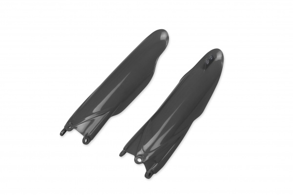 Fork slider protectors - grey YZ - Yamaha - REPLICA PLASTICS - YA04814-090 - UFO Plast