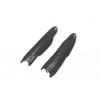 Fork slider protectors + quick starter - grey YZ - Yamaha - REPLICA PLASTICS - YA04822-090 - UFO Plast